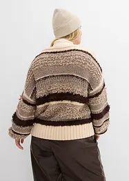 Oversized strikkegenser, bonprix