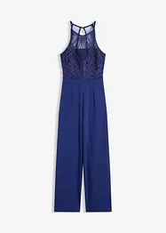 Jumpsuit med blonde, bonprix