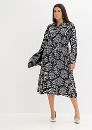 Midikjole av lett viskose, bonprix