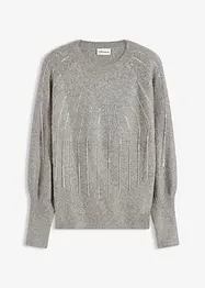 Genser med strass-applikasjon, bonprix