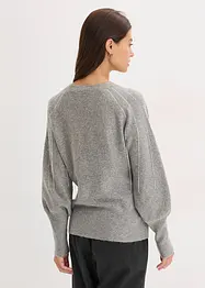 Genser med strass-applikasjon, bonprix