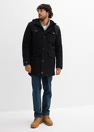 Field parkas med pilefôr, bonprix