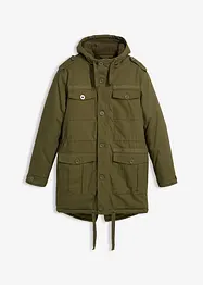 Winter Field-parkas med mykt fleecefôr, bonprix
