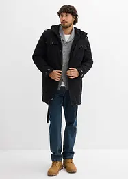 Field parkas med pilefôr, bonprix