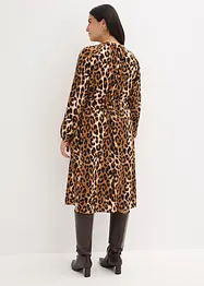 Midikjole av lett sateng, bonprix