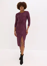 Jacquard-midikjole, bonprix
