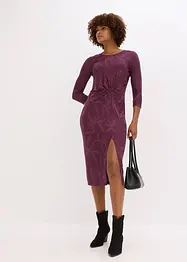 Jacquard-midikjole, bonprix