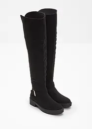 Overknee støvletter, bonprix