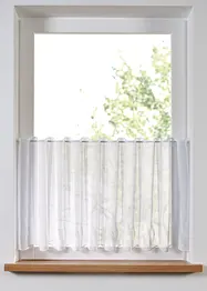 Gardinkappe med broderi, bonprix