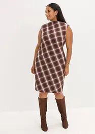 Kjole med rutemønster, bonprix