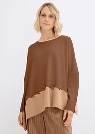 Finstrikket ponchogenser, bonprix