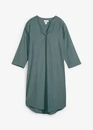 Tunikakjole i lett viskosemiks med struktureffekt, bonprix