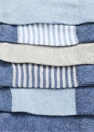 Sokker med økologisk bomull (8-pack), bonprix