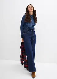 Wide Leg-jeans Mid Waist, bonprix