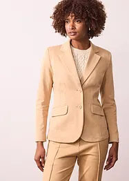Jersey-blazer i bomull, bonprix