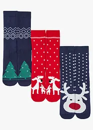 Termosokker med mykt frottéfôr (3-pack), bonprix