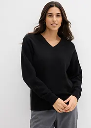Oversized strikkegenser, bonprix