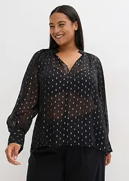 Transparent bluse, bonprix