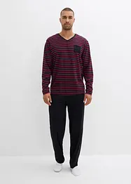 Pyjamas i 100% bomull, bonprix