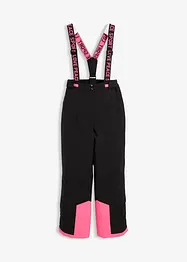Skibukse med avtagbare stropper, vanntett, bonprix