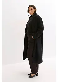 Langermet topp med fin mesh, bonprix