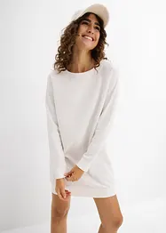 Sweatshirtkjole i myk frottè, bonprix