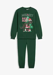 Joggedress i 100% bomull (2-delt sett), bonprix