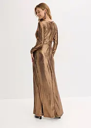 Selskapskjole av fin jersey med glans, bonprix