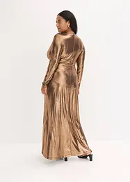 Selskapskjole av fin jersey med glans, bonprix