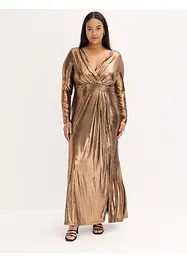 Selskapskjole av fin jersey med glans, bonprix