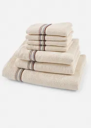 Håndkle med striper, bonprix