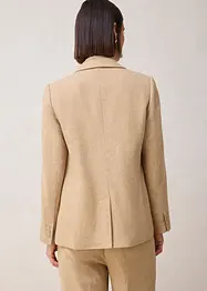 Ullblazer med fiskebensmønster, bonprix