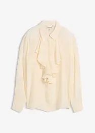 Bluse med silke, bonprix