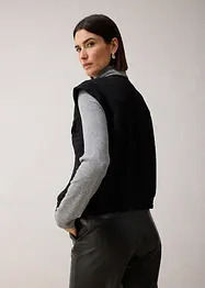 Vest med ull, bonprix