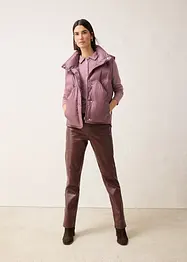 Vattert vest med resirkulert dun, bonprix