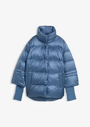 Dunjakke med resirkulert dun og ermer i strikket materiale, bonprix