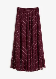 Chiffonskjørt, bonprix