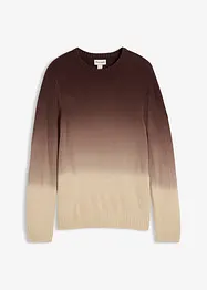 Genser i finstrikk med fargegradering, bonprix