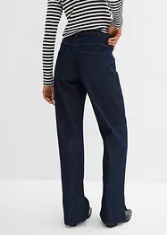 Wide Leg-jeans High Waist, komfortlinning, bonprix