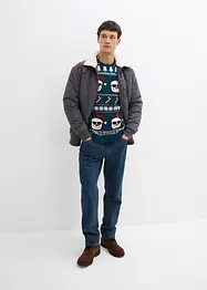 Genser med tradisjonelt mønster i resirkulert bomull, bonprix