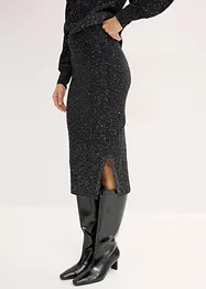 Strikket skjørt, bonprix