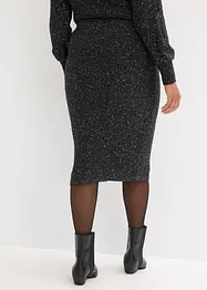 Strikket skjørt, bonprix