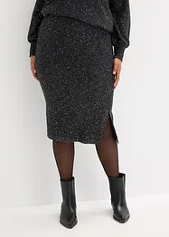 Strikket skjørt, bonprix