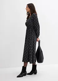 Maxikjole i lett viskose, bonprix