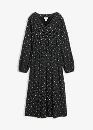 Maxikjole i lett viskose, bonprix