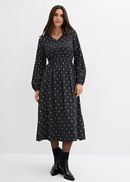 Maxikjole i lett viskose, bonprix