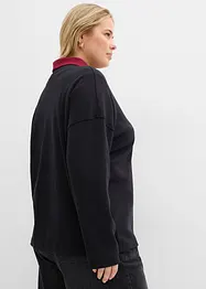 Langermet topp i 100% økologisk bomull, bonprix