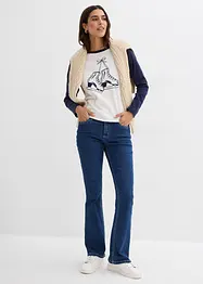 Raglangenser i 100% økologisk bomull, bonprix