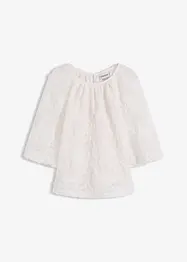 Bluse med strukturert blomstermønster, bonprix