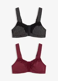 BH med lukning foran (2-pack), bonprix